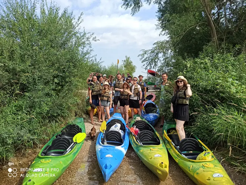 Kajaki nad rzeką Nida